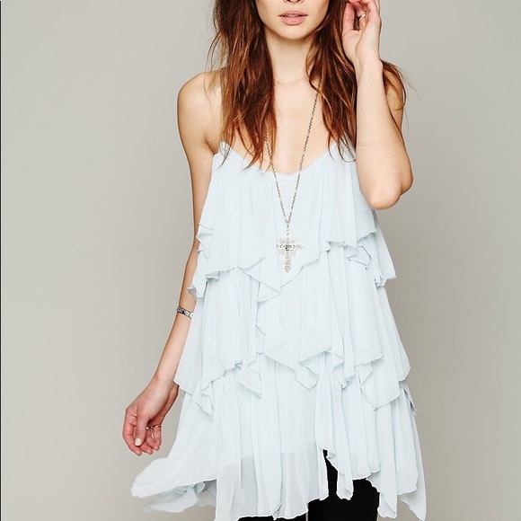 Free People Tops - [Free People] Cascade of Ruffle Tunic or Dress